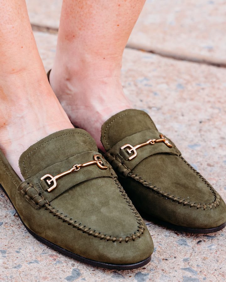 Sam Edelman: Loraine 8 in Olive Branch Nubuck (K0590L1300)