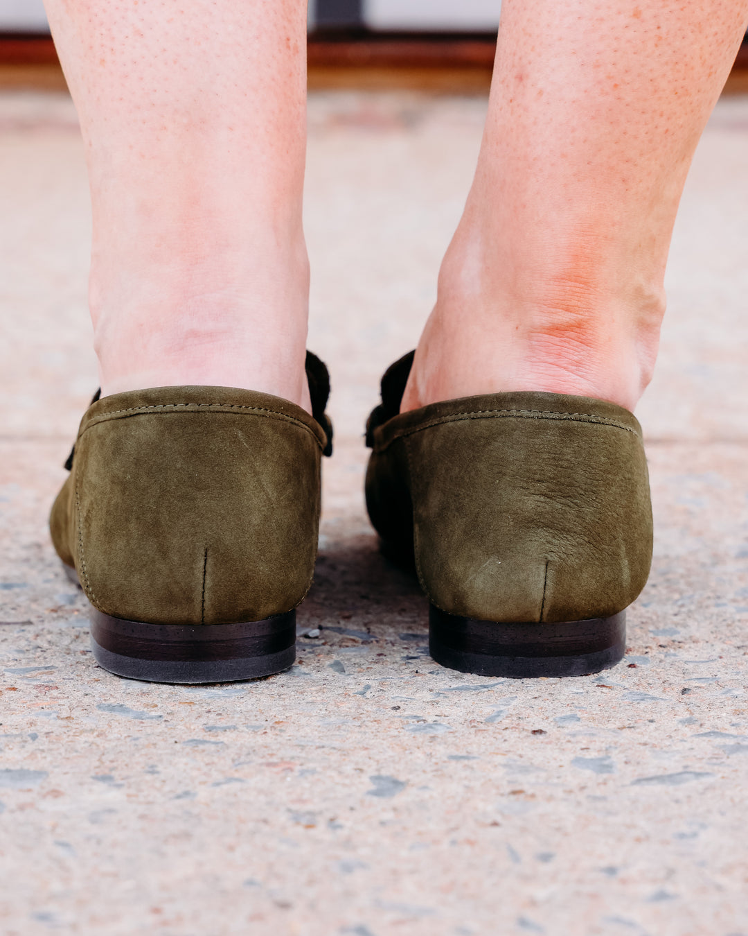 Sam Edelman: Loraine 8 in Olive Branch Nubuck (K0590L1300)