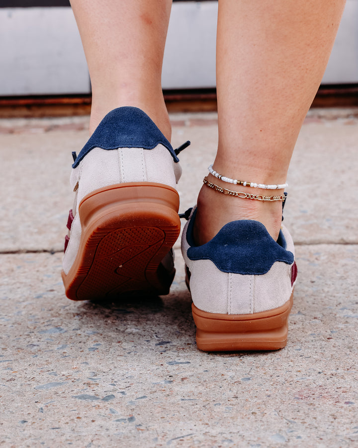 Steve Madden: Verdict Tennis Shoe in Blue Gold (VERD04S139A100)
