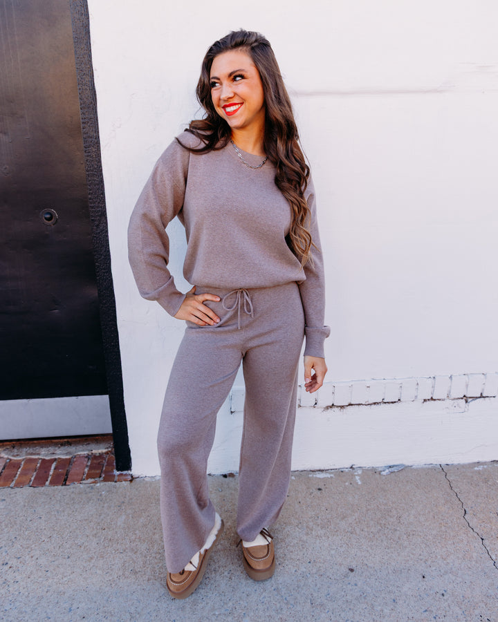 Z Supply: Take it Easy Pant in Heather Ash (ZP2647778S)