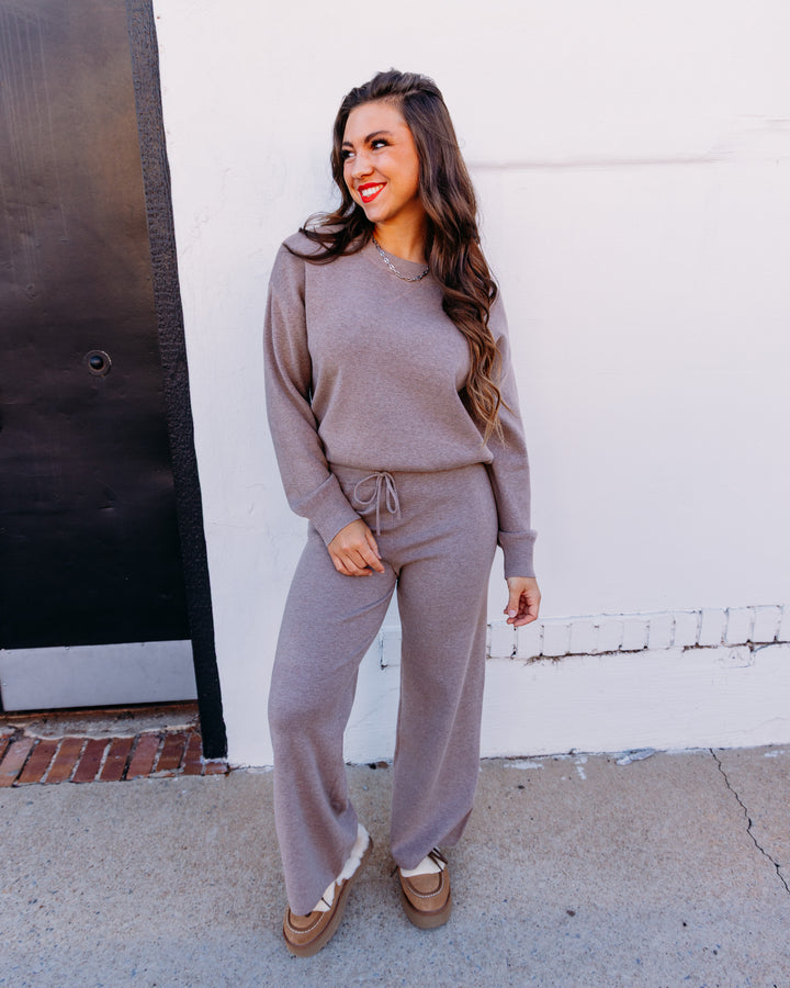 Z Supply: Take it Easy Pant in Heather Ash (ZP2647778S)