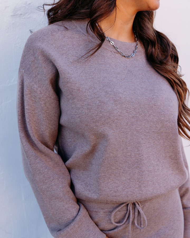 Z Supply: Take it Easy Sweater in Heather Ash (ZW264921)