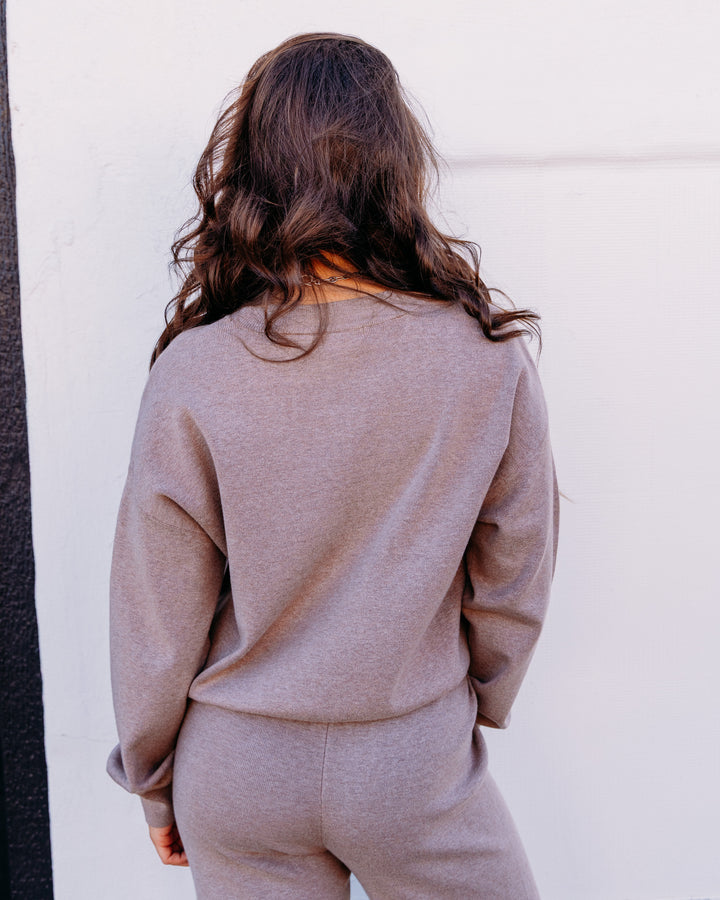 Z Supply: Take it Easy Sweater in Heather Ash (ZW264921)