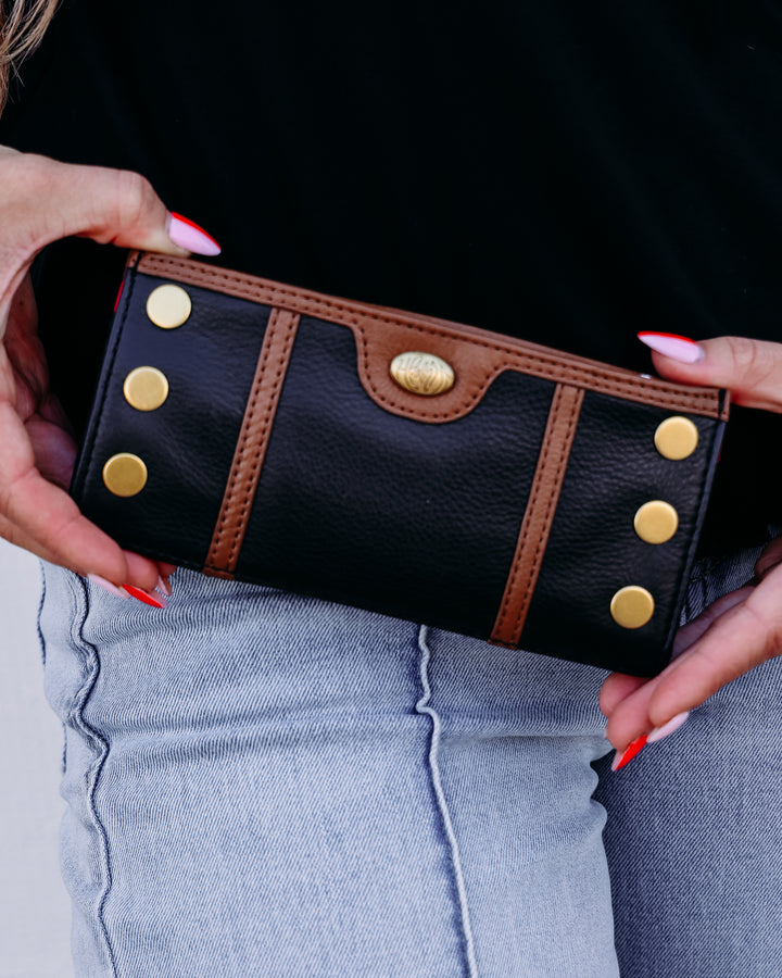 Hammitt: 110 North Wallet East End/Antique Gold