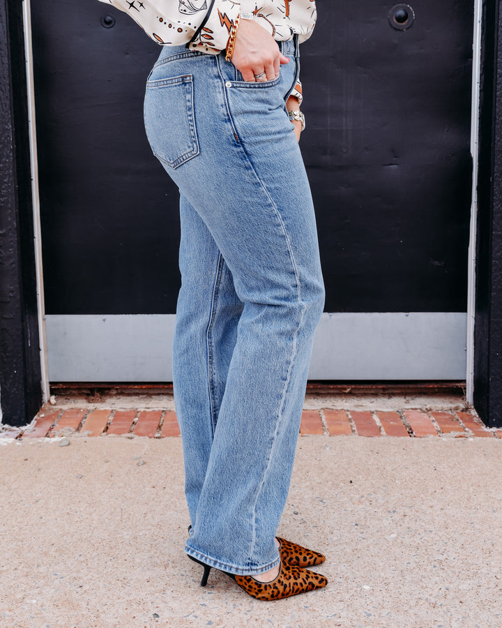 Z Supply: The Muse High Rise Straight in Light Year (DP263151S)