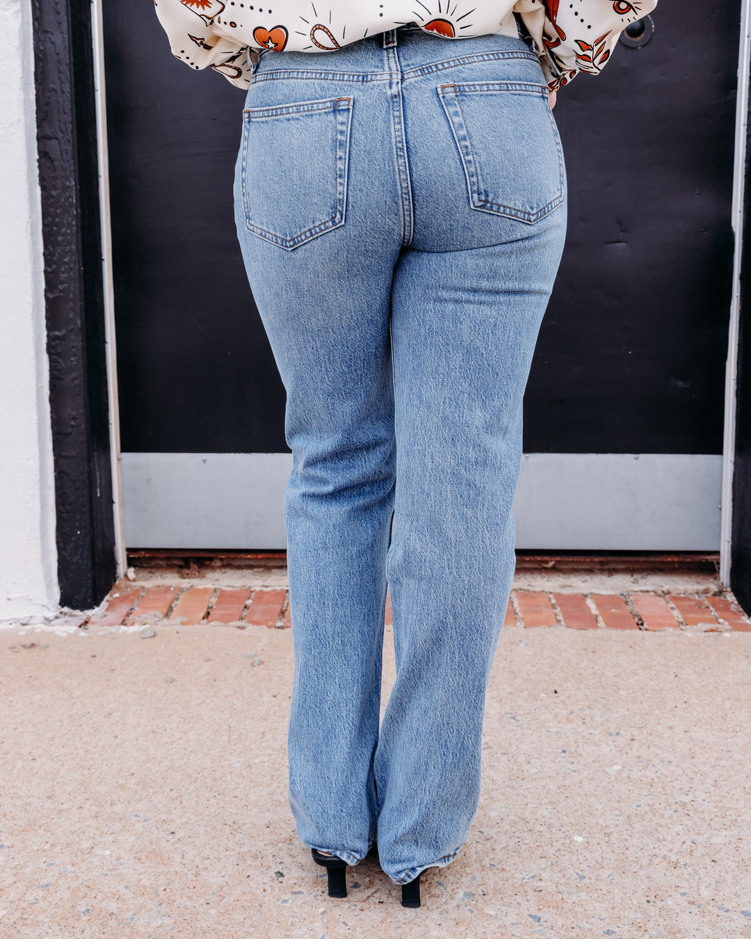 Z Supply: The Muse High Rise Straight in Light Year (DP263151S)