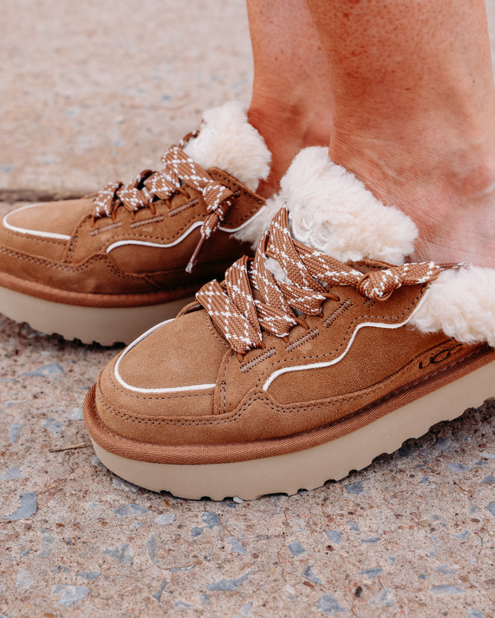UGG: W Lowmel Mule in Chestnut