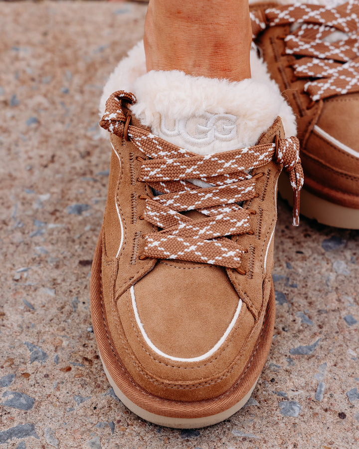UGG: W Lowmel Mule in Chestnut