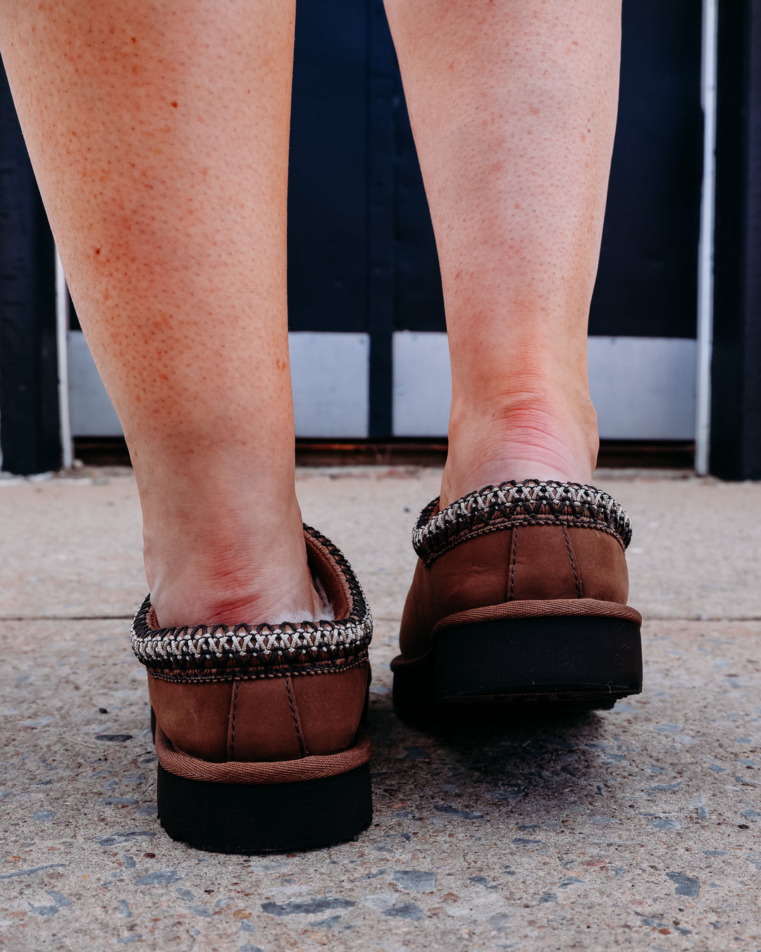 UGG: Tasman Nubuck in Dark Chestnut (1184353)