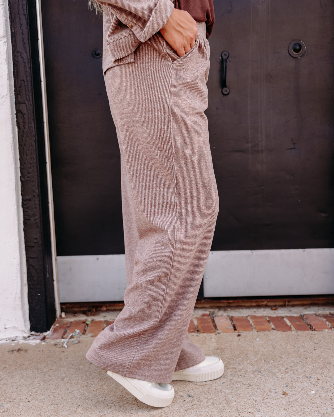 Thread & Supply: Faye Pants in Clove Heather