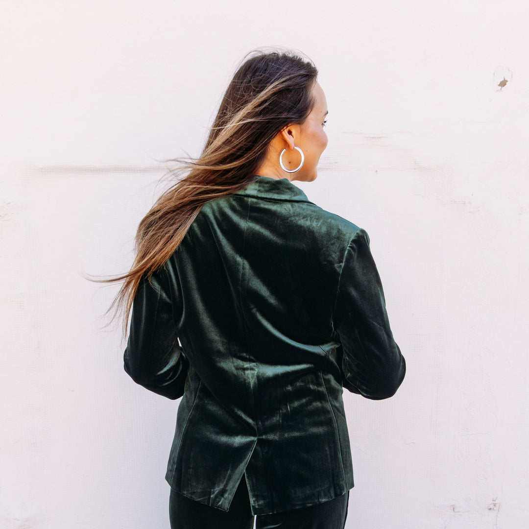 Elan: Blazer in Emerald (Ve8578)
