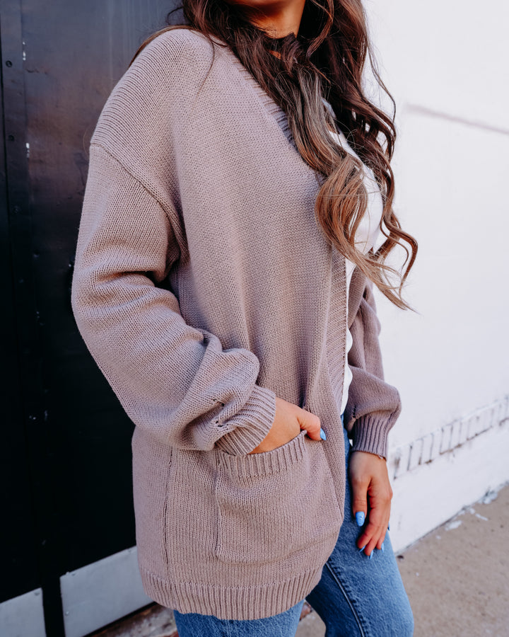 Z Supply: Sanborn Cardigan in Wild Mushroom (ZW263309)