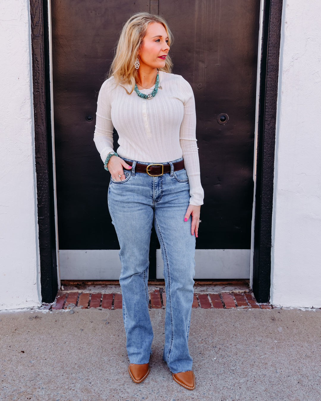 Z Supply: Rowena Fine Knit Sweater in Sandstone (ZW263440)