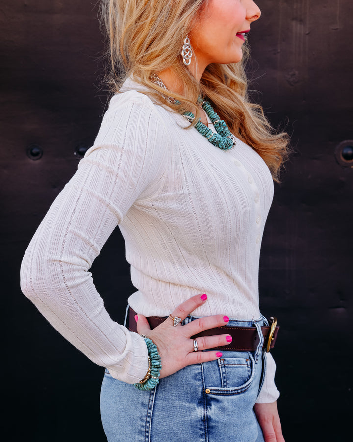 Z Supply: Rowena Fine Knit Sweater in Sandstone (ZW263440)
