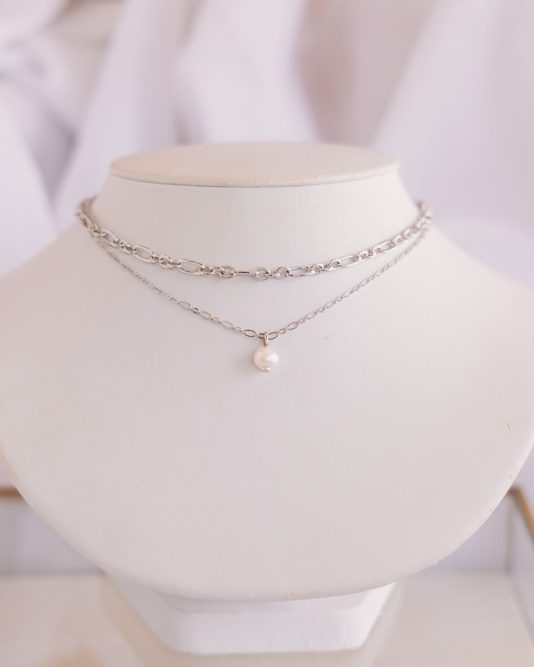 Kendra Scott: Ashton Multi Strand Necklace in Silver