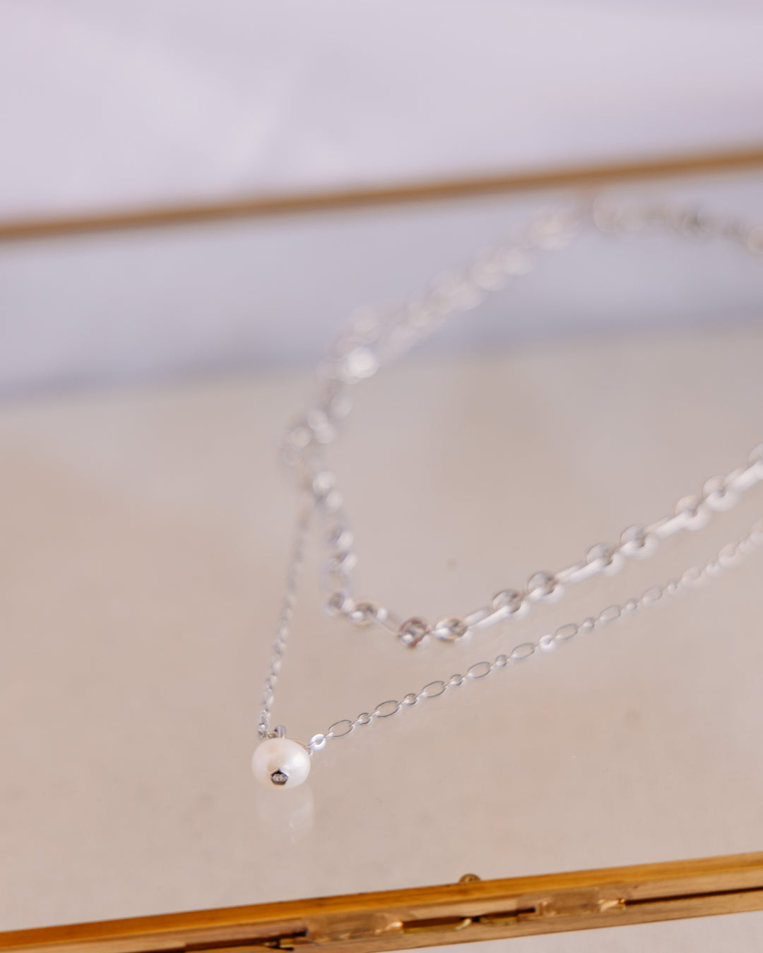 Kendra Scott: Ashton Multi Strand Necklace in Silver