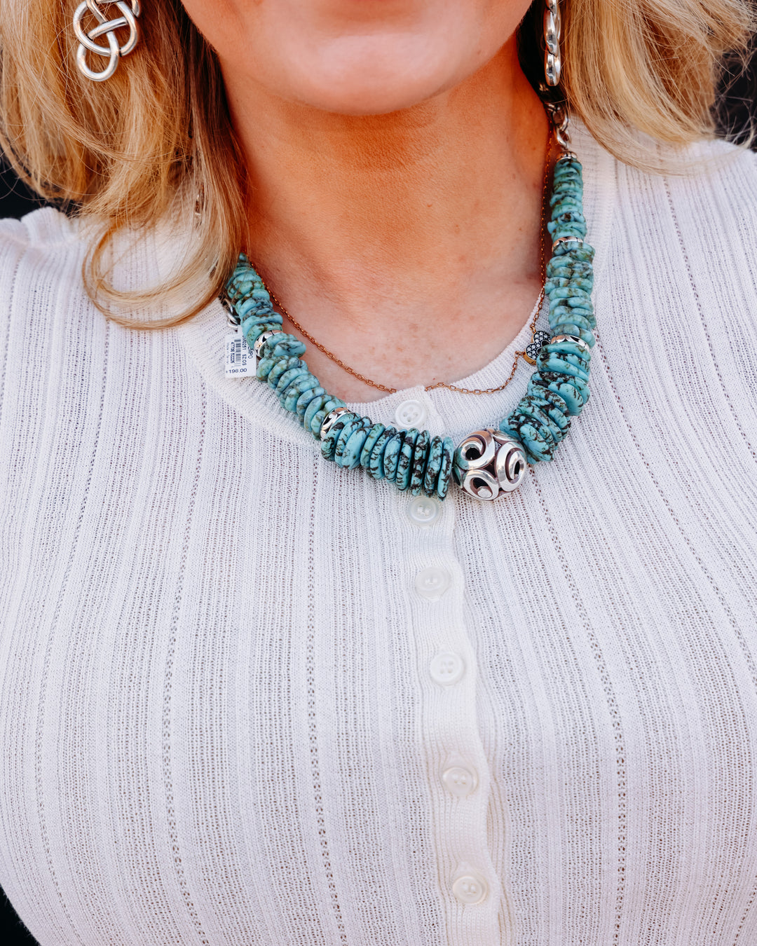 Brighton: CONTEMPO SONORA VERDE BLUE NECKLACE (JM0251)