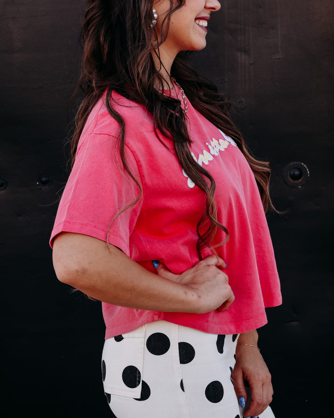 Poppy & Pine: Give It To God Crop-Tee