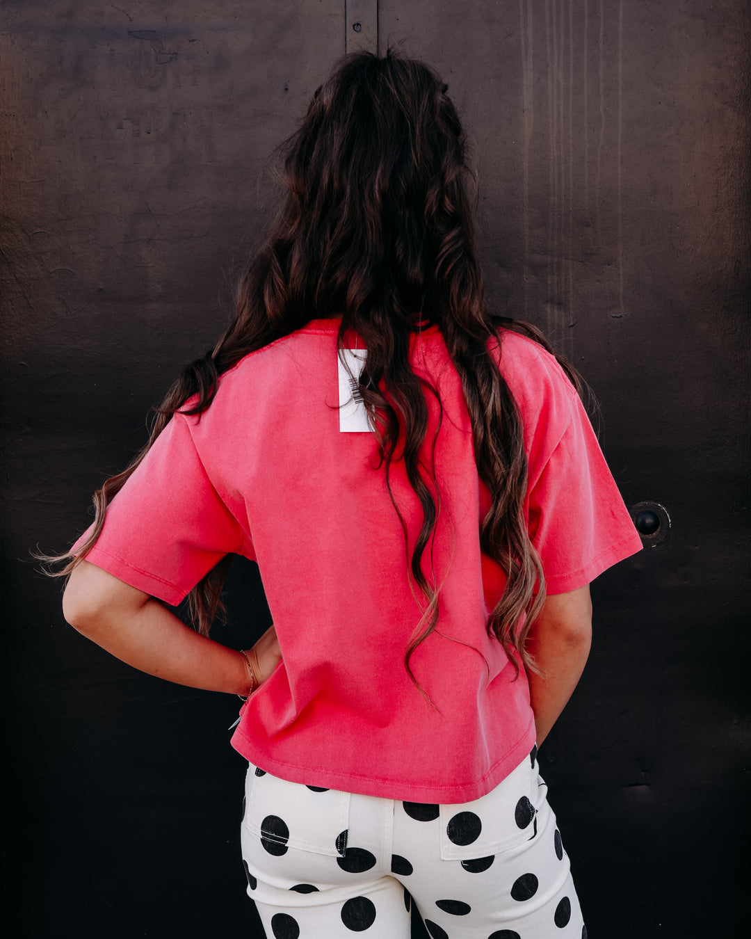 Poppy & Pine: Give It To God Crop-Tee