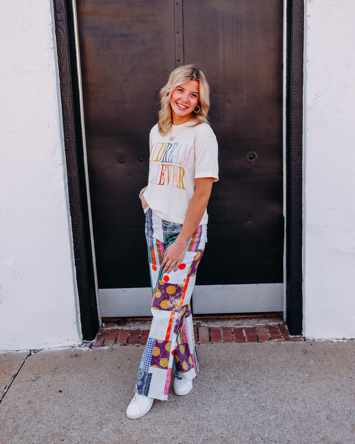 Poppy & Pine: DayDream Believer Crop Tee