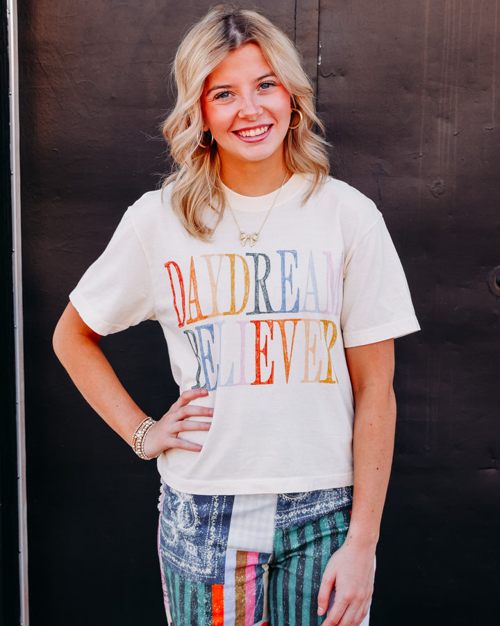 Poppy & Pine: DayDream Believer Crop Tee