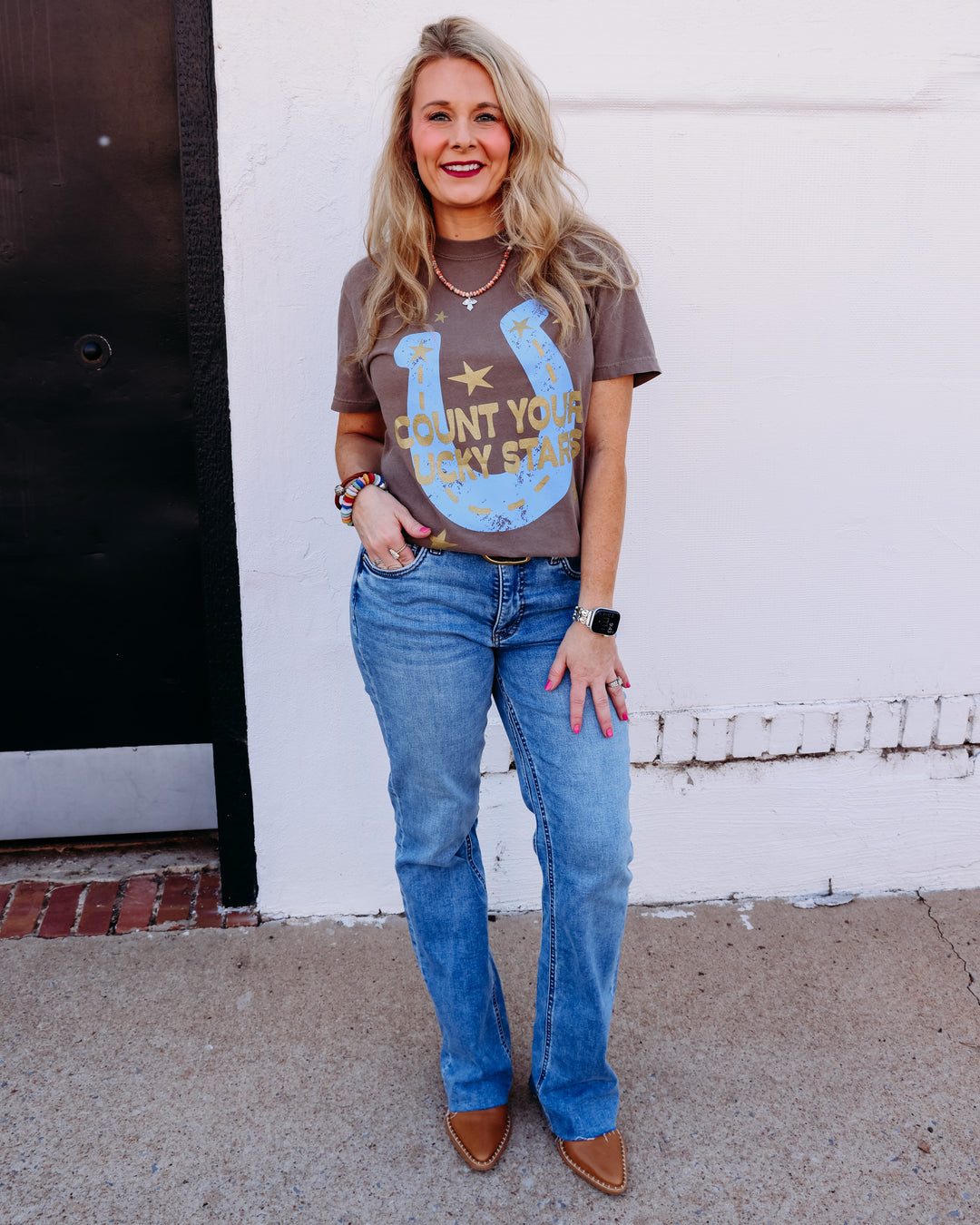 Poppy & Pine: Count Your Lucky Stars Tee