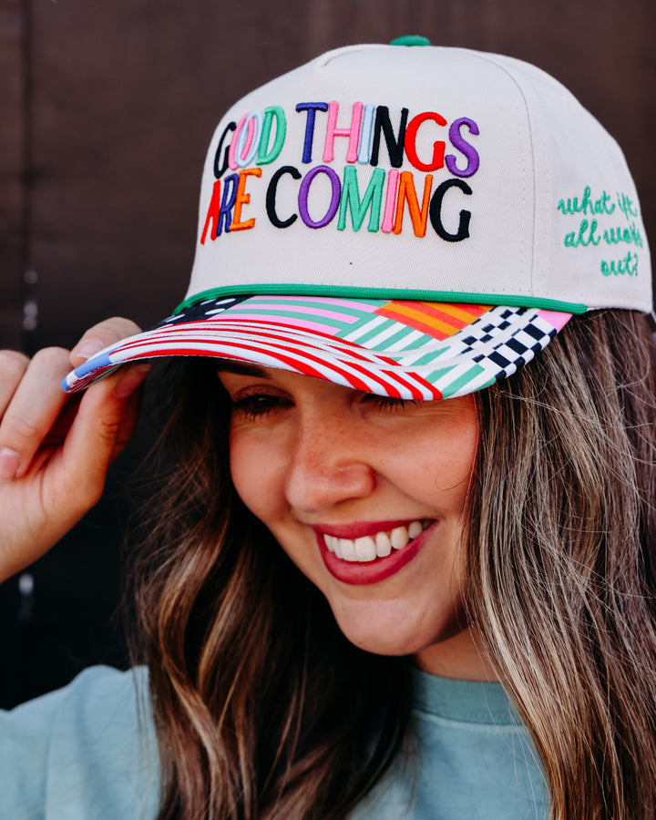 Poppy & Pine: Good Things Are Coming Hat