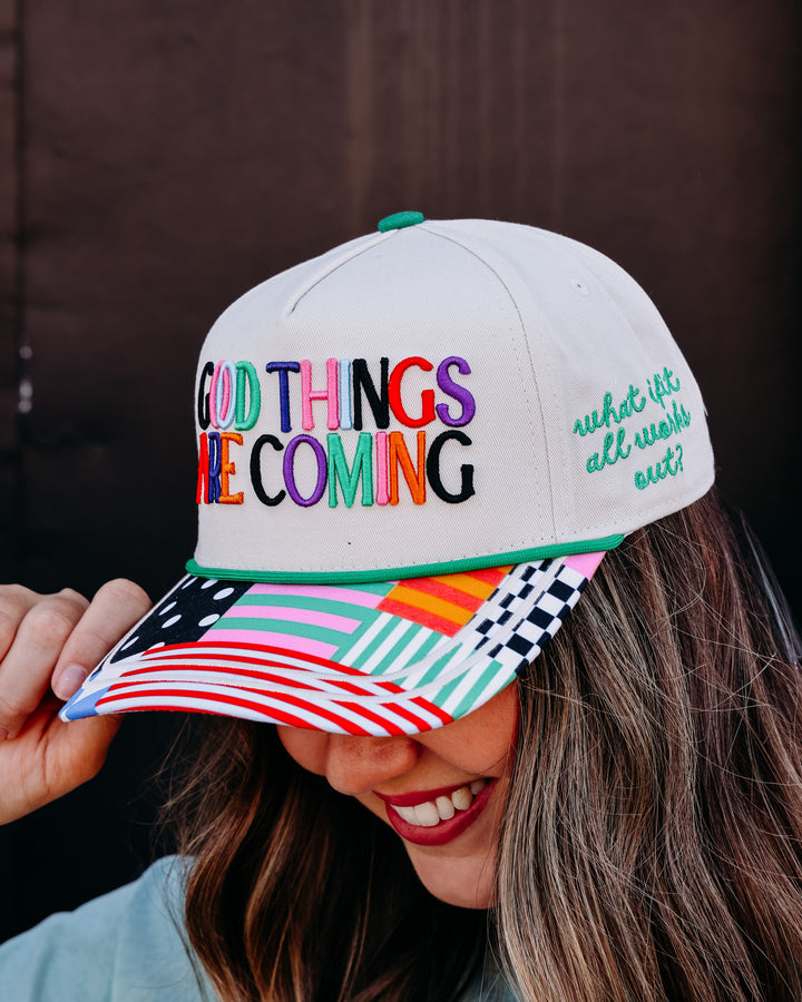 Poppy & Pine: Good Things Are Coming Hat