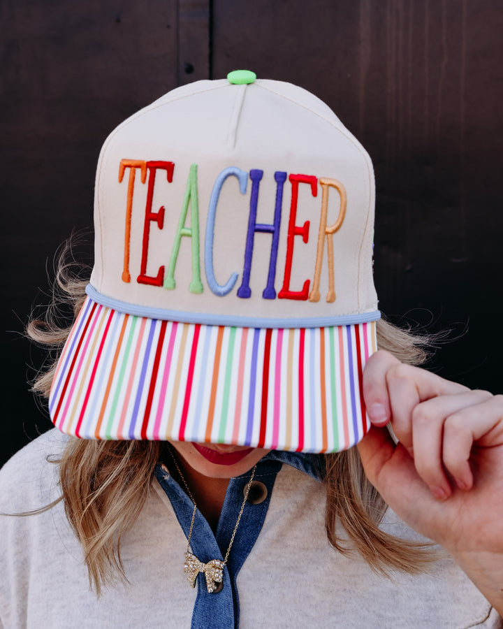 Poppy & Pine: Teacher Hat