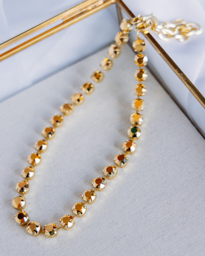 TOVA: (N5715AURUM) Oakland Necklace Aurum