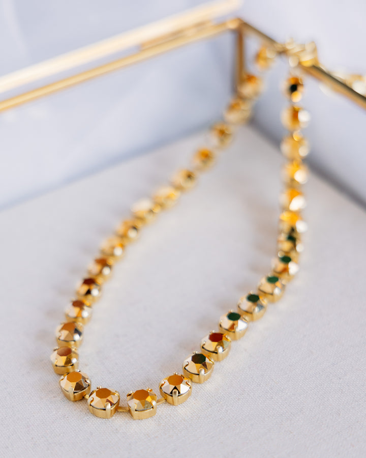TOVA: (N5715AURUM) Oakland Necklace Aurum