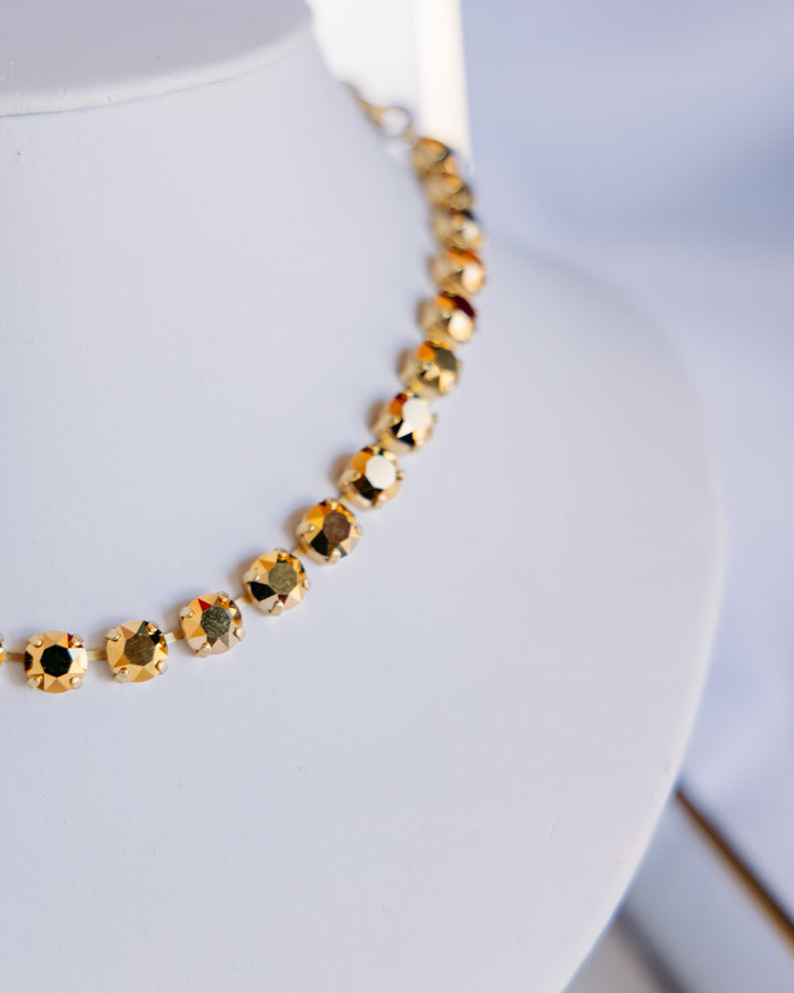 TOVA: (N5715AURUM) Oakland Necklace Aurum