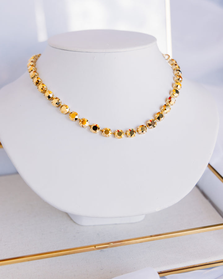 TOVA: (N5715AURUM) Oakland Necklace Aurum