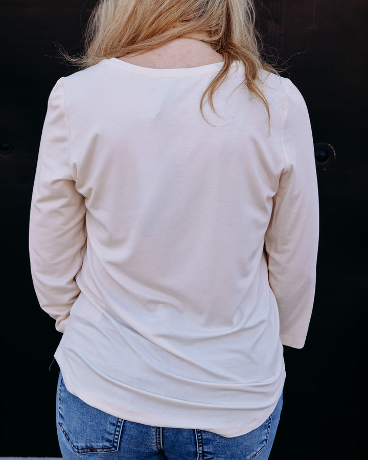 Z Supply: Rowena Fine Knit Sweater in Sandstone (ZW263440)