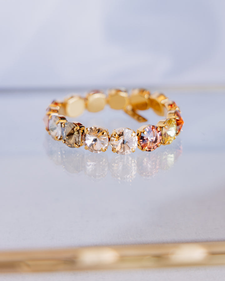 TOVA: (B7077CGB) Croatia Stretch Bracelet Candy Glam Blush