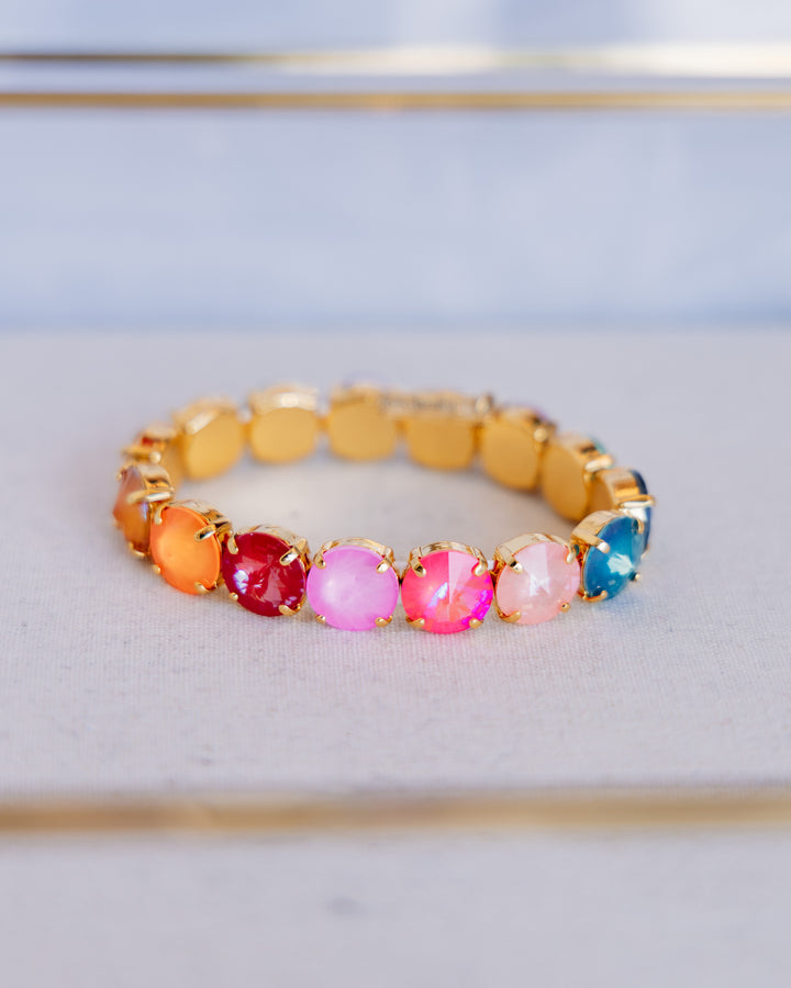 TOVA: (B7077WAT-M) Croatia Stretch Bracelet Watermelon
