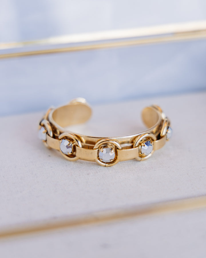 TOVA: (B5900G) Henley Cuff Gold