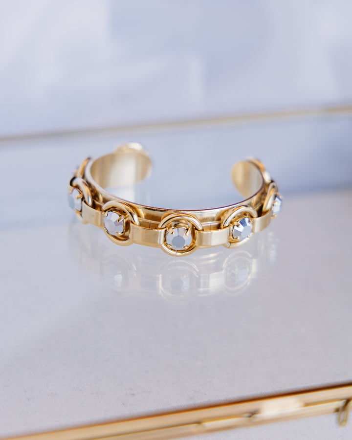 TOVA: (B5900G) Henley Cuff Gold