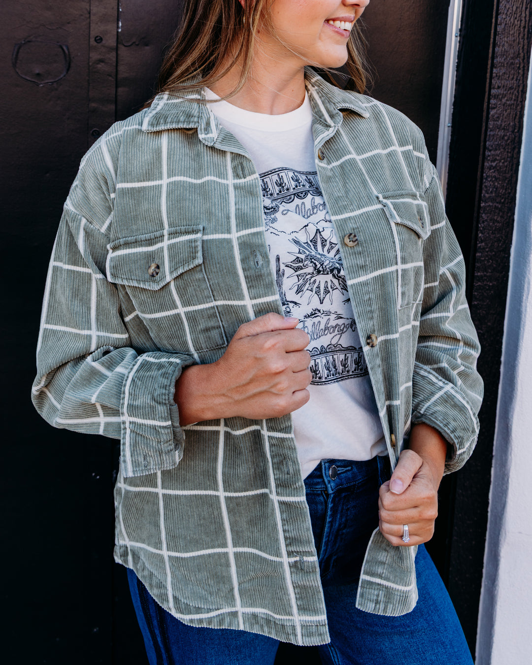 Billabong: Fadeaway Shacket in Canteen (BL002067W)