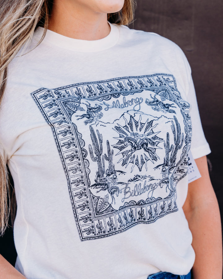 Billabong: Heading West Tee in White Cap (BL000867W)