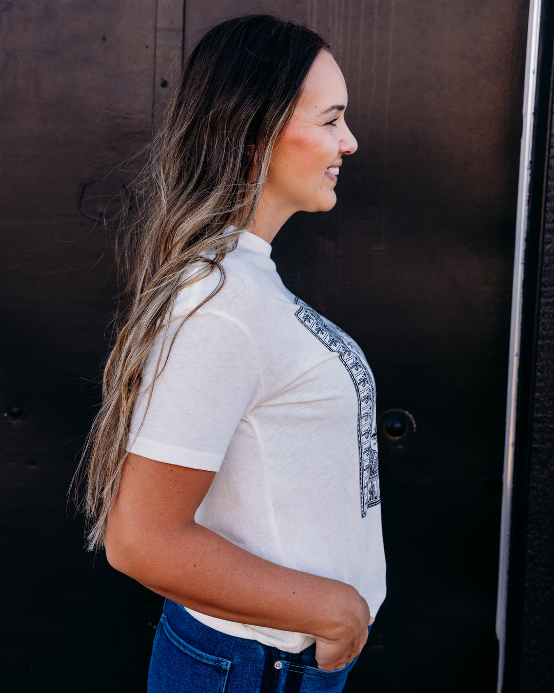 Billabong: Heading West Tee in White Cap (BL000867W)