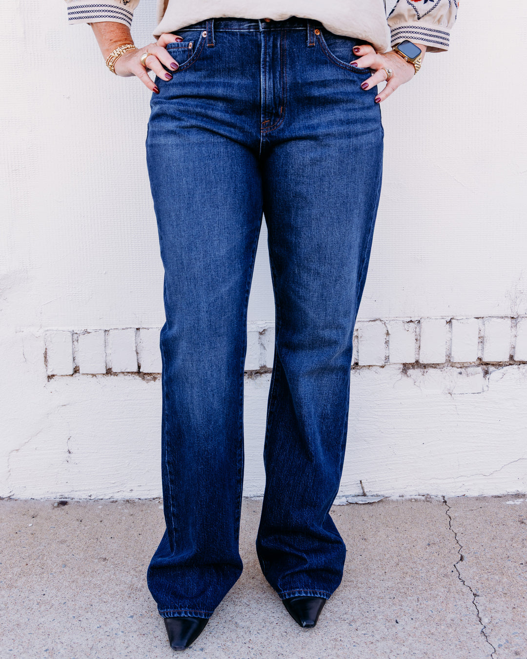 Pistola: Dakota High Rise Authentic Bootcut in Skyscraper (P00016540)