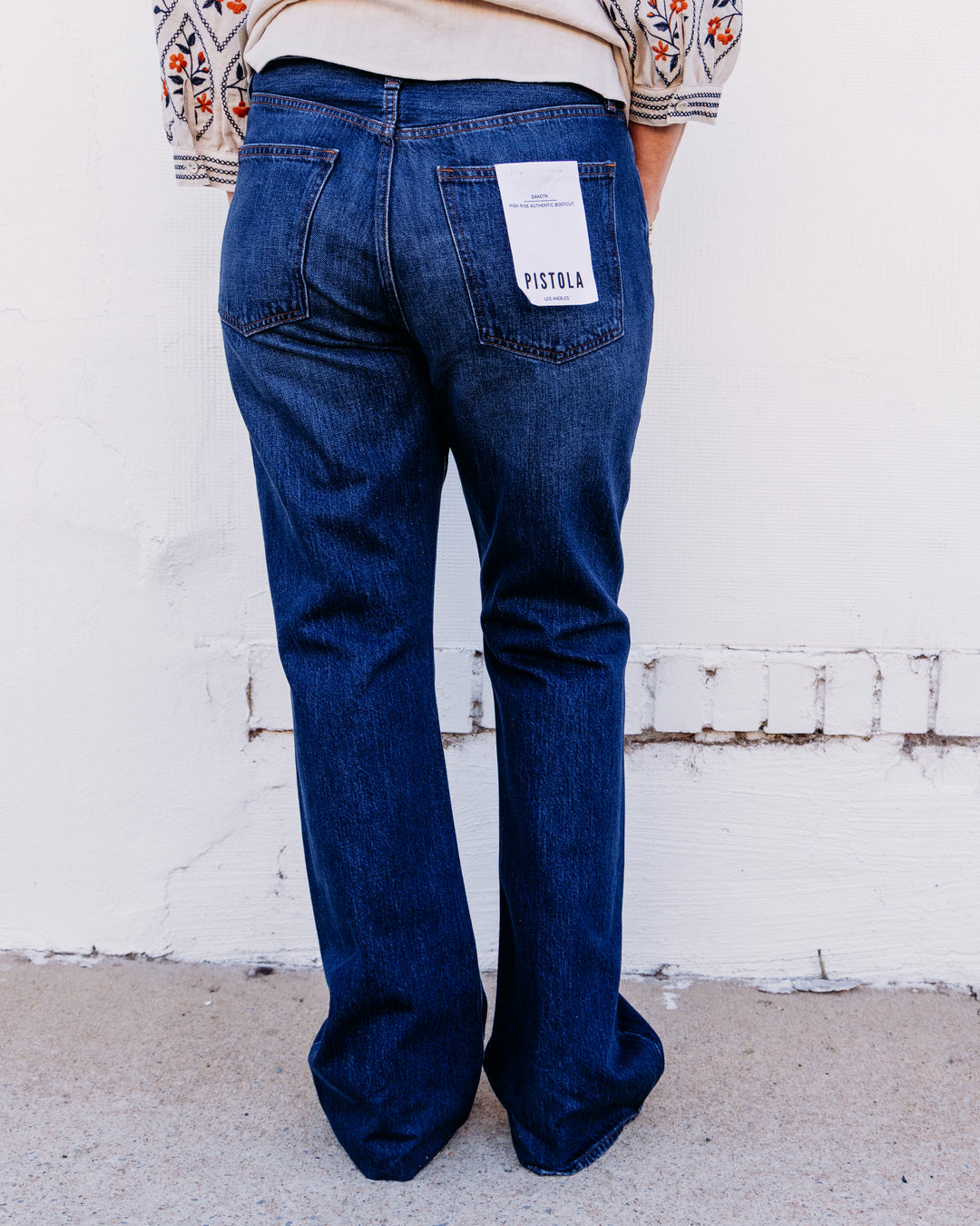 Pistola: Dakota High Rise Authentic Bootcut in Skyscraper (P00016540)
