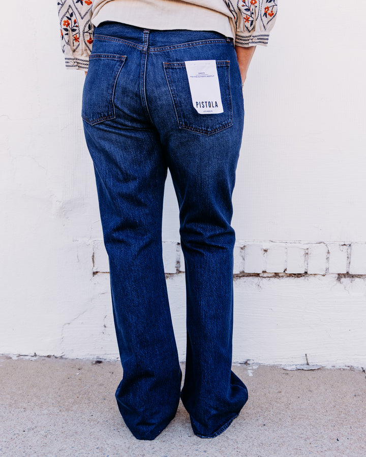 Pistola: Dakota High Rise Authentic Bootcut in Skyscraper (P00016540)