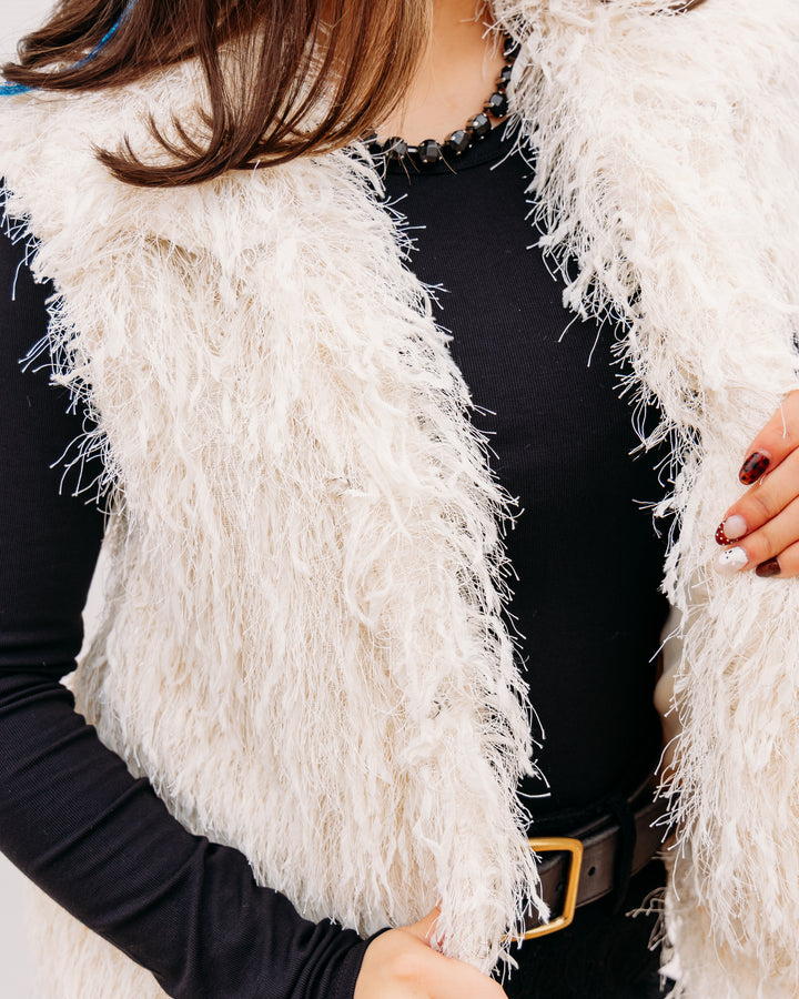 Another Love: Harlow Vest in Cream