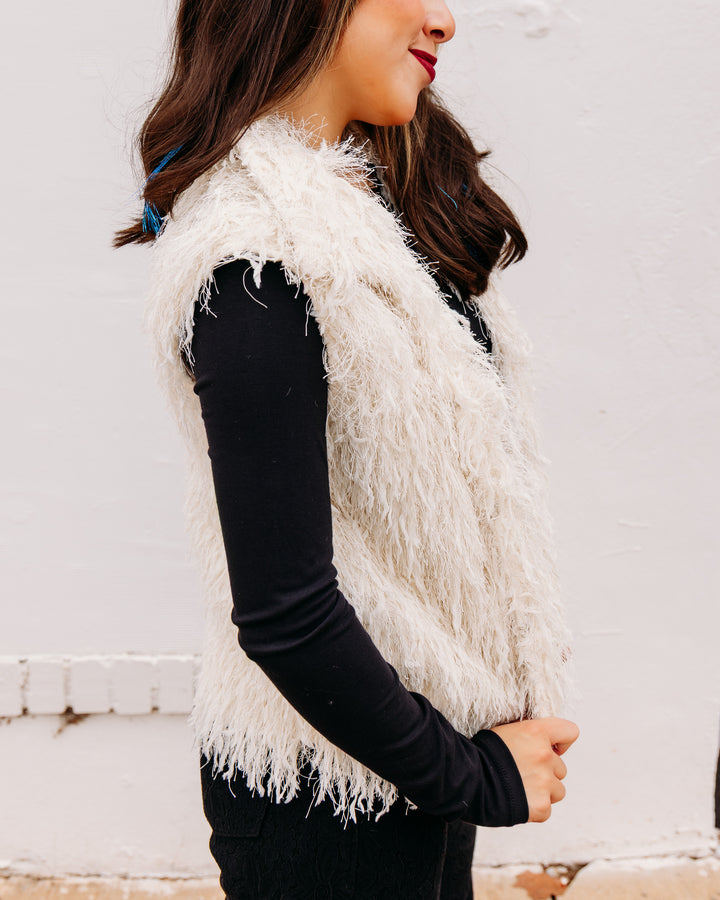 Another Love: Harlow Vest in Cream