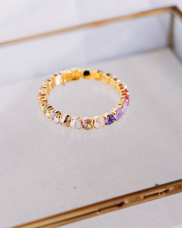 Tova: (B7076FDMIX) Oakland Stretch Bracelet in Fairy Dusty