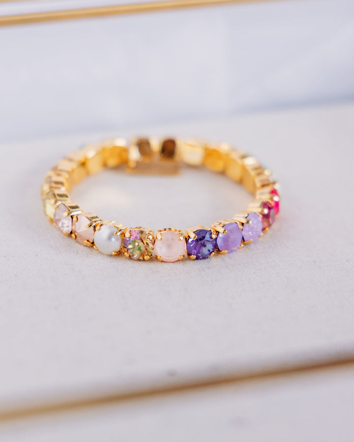 Tova: (B7076FDMIX) Oakland Stretch Bracelet in Fairy Dusty