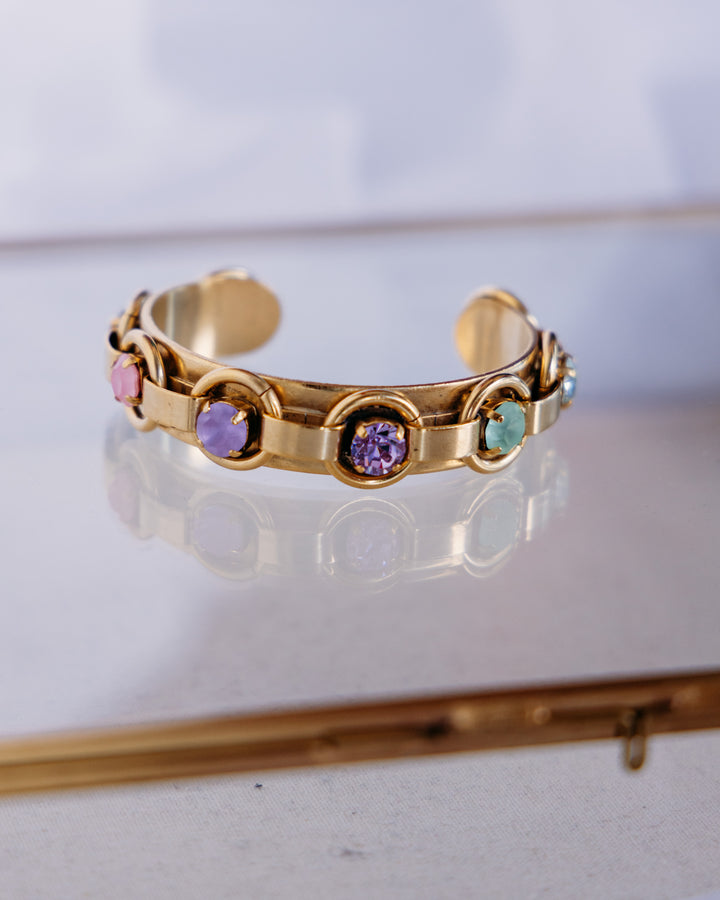 Tova: (B5900FD) Henley Cuff in Fairy Dust