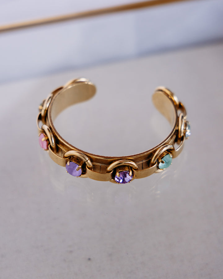 Tova: (B5900FD) Henley Cuff in Fairy Dust